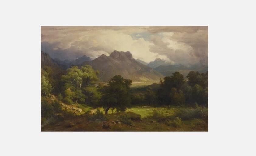 high quality oil painting handpainted on canvas-landscape