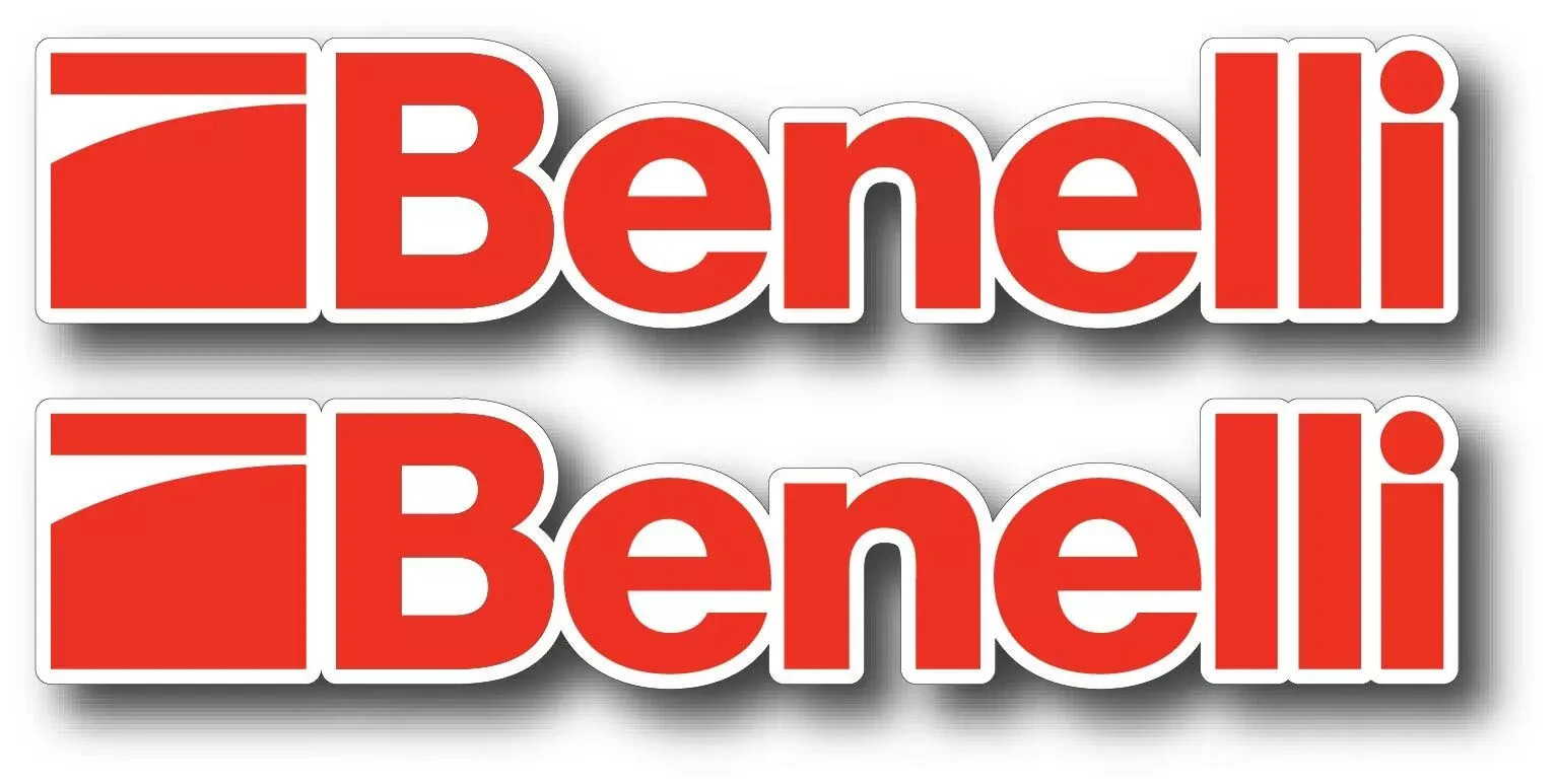 2X BENELLI DECAL STICKER 3M US MADE TRUCK VEHICLE SHOTGUN FIREARMS HUNTING