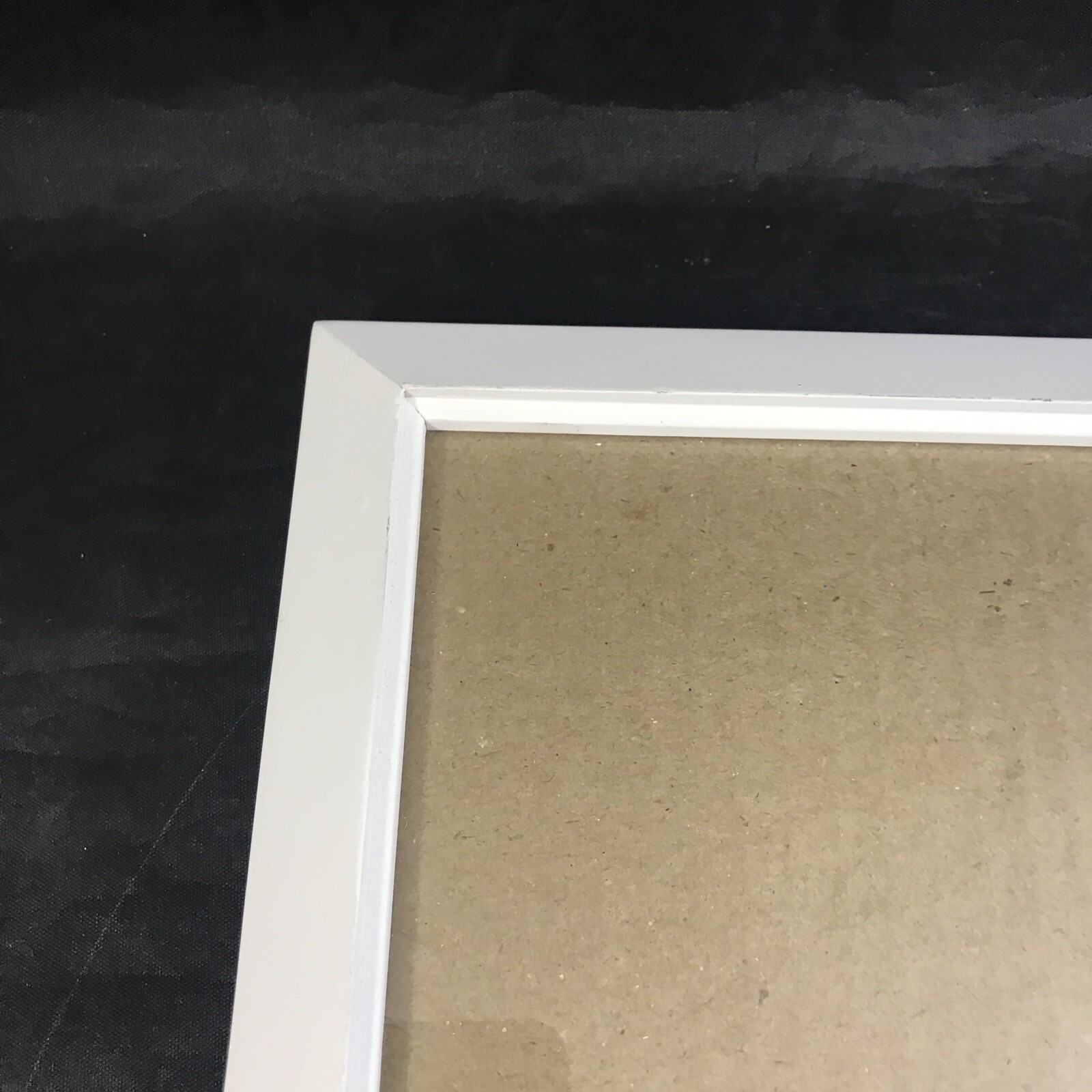 White Photo Frames Set 2 Image Window 9.5 in x 7.5 in Freestanding or Hang