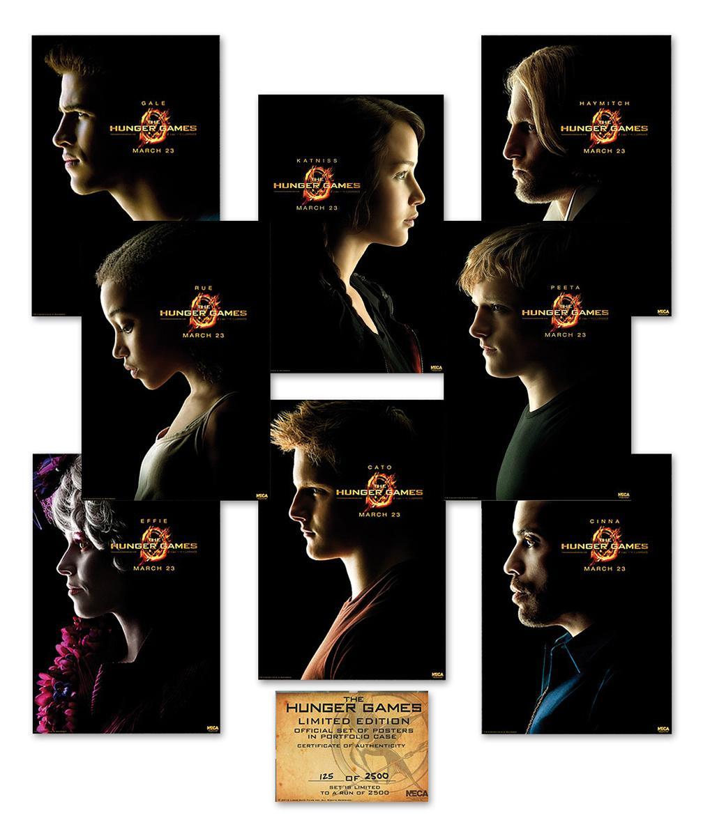 The Hunger Games Poster Set of 8 posters 68,5 x 101,5 cm