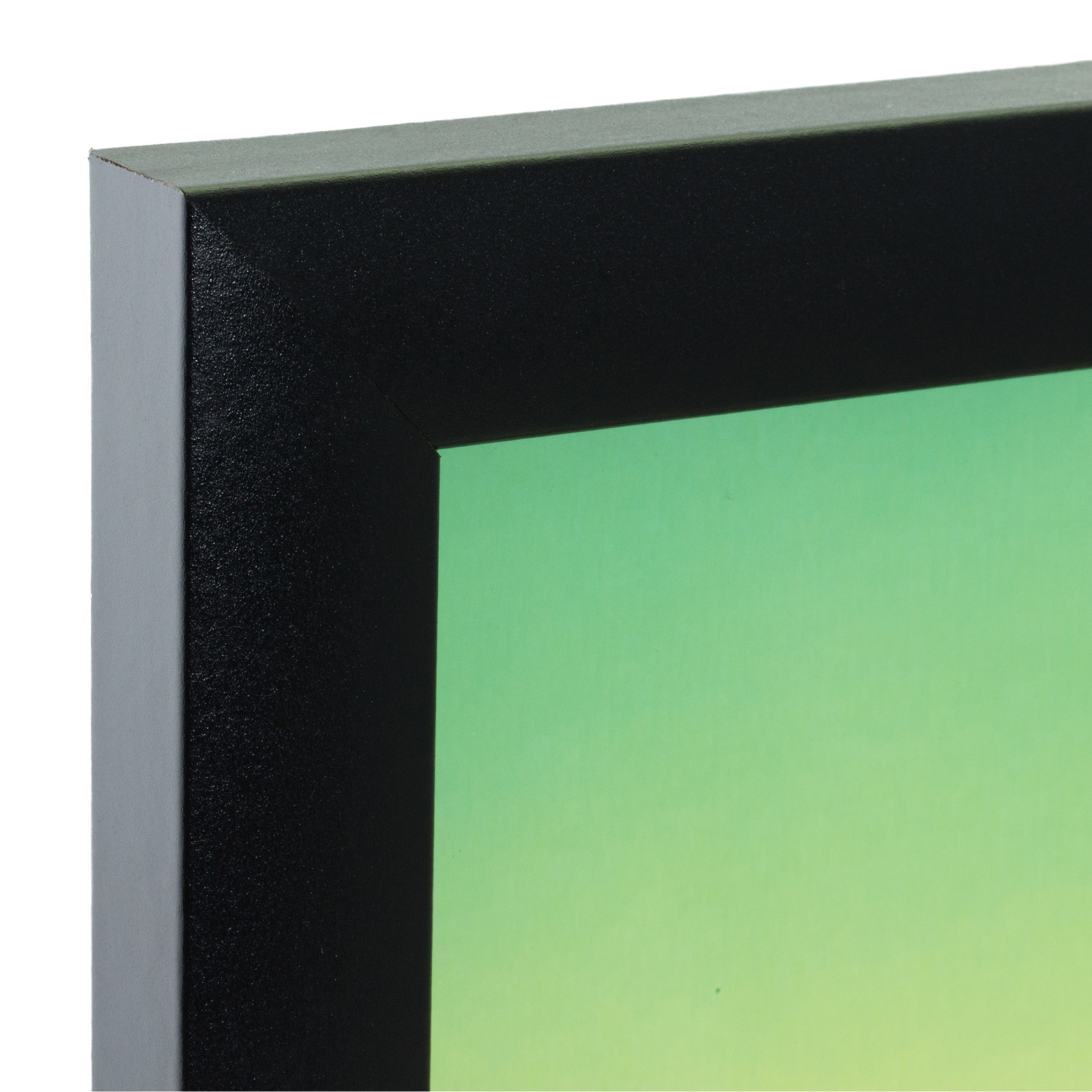 Craig Frames 1&Prime; Wide Modern Satin Black Assembled Picture Frames & Poster Frames