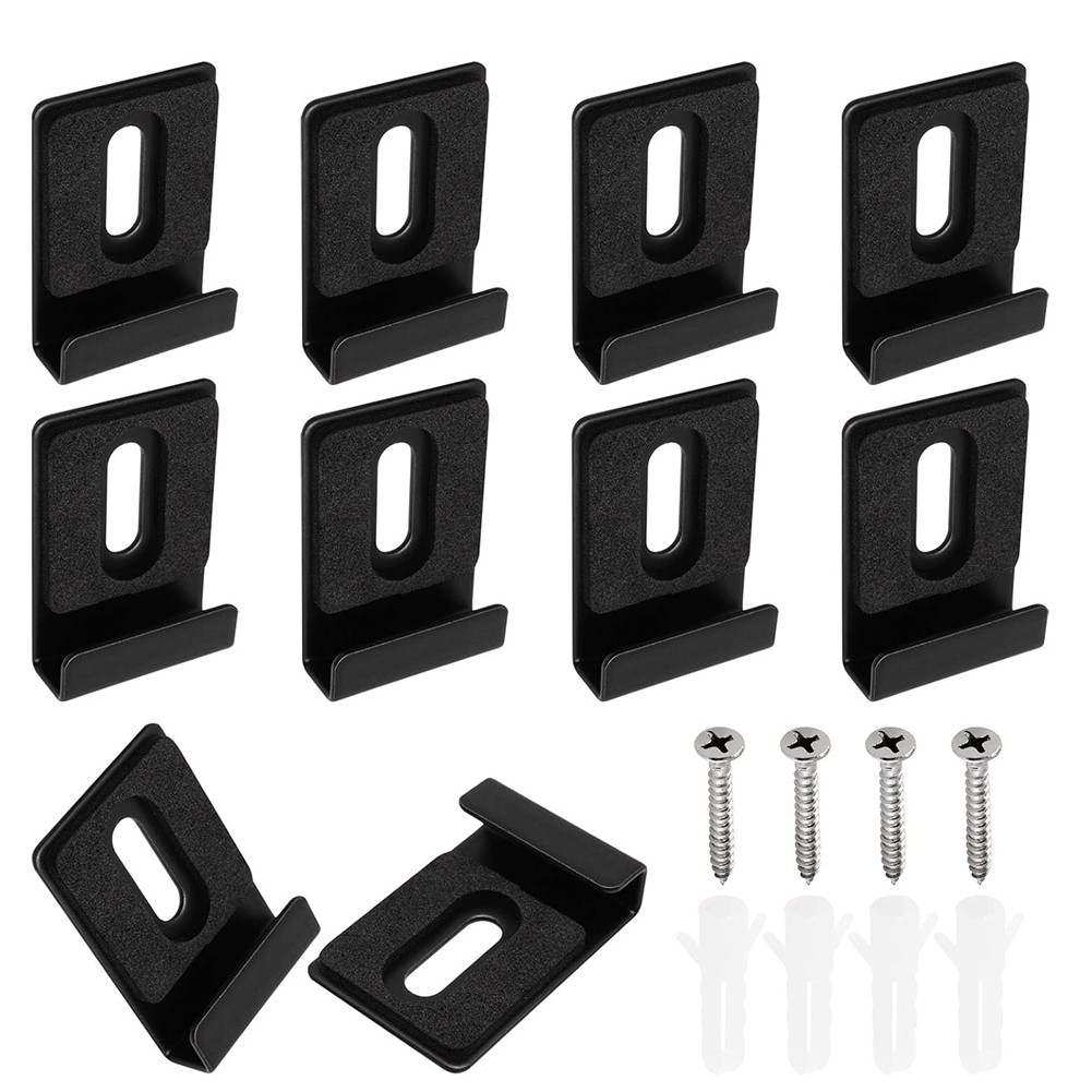 10pcs Heavy Duty Hanging Kit, Heavy Mounting Hardware Clips for Wall9427