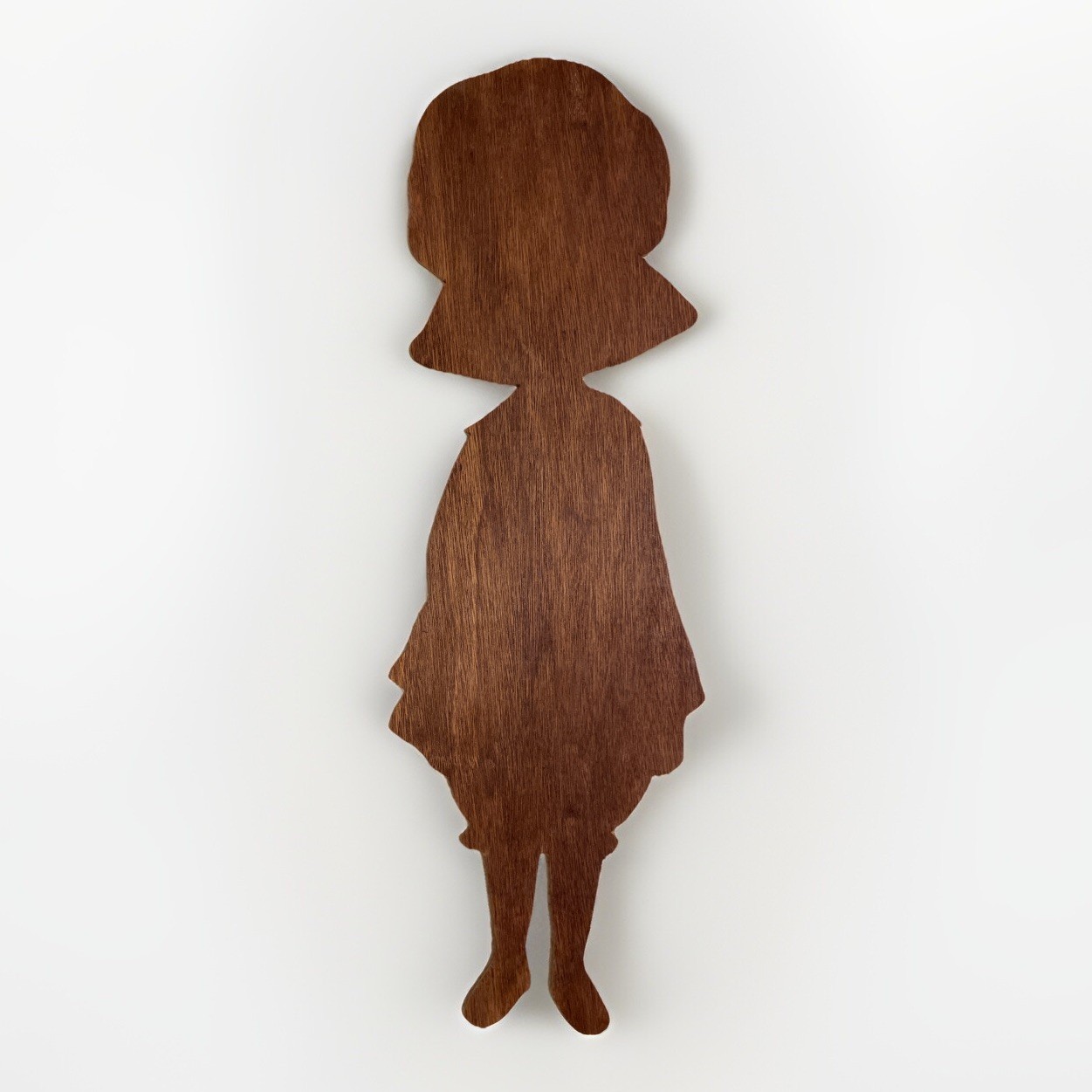Vintage Wooden Holly Hobbie Doll Flat Wood Cut Out 28” Tall (1 Piece) 1970’s Toy