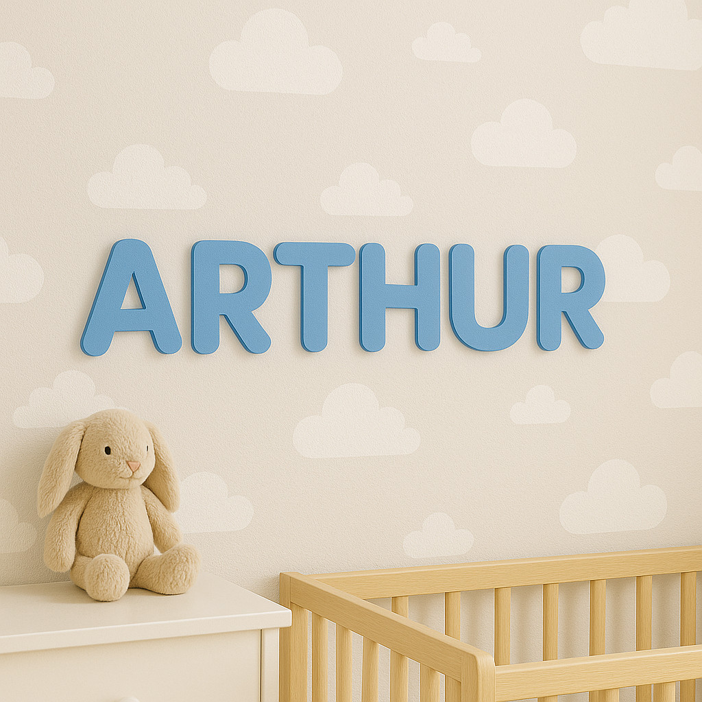 Personalised 3D Printed Letters and Numbers Any Font 1-12 Inch Signs UK