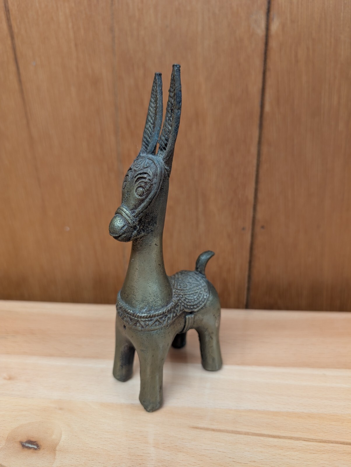Vintage MCM Long Necked Donkey Figurine 6&Prime; x 2&Prime; x 1.5&Prime;