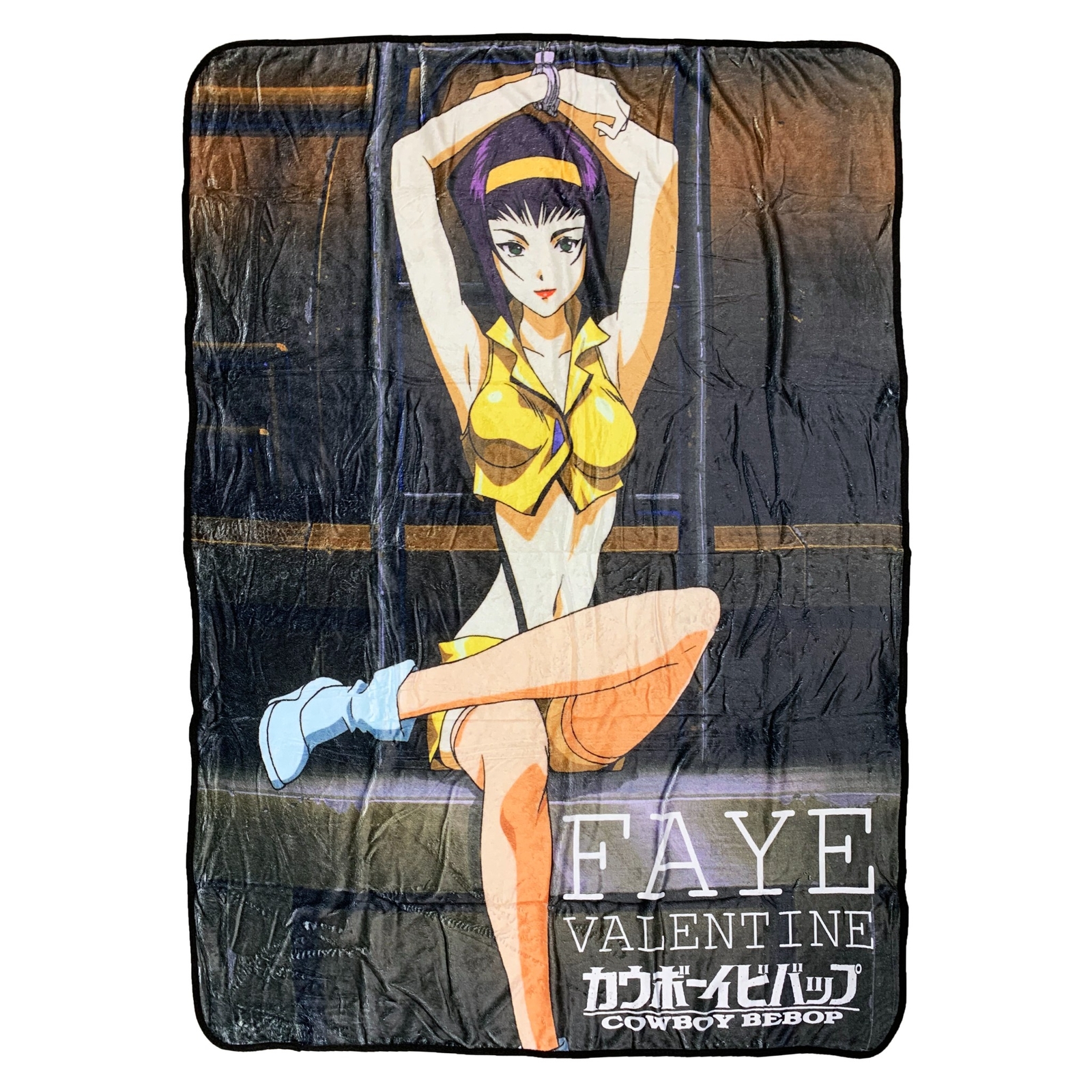 Cowboy Bebop Faye Valentine Cuffed Anime Fleece Throw Soft Lightweight Blanket 4