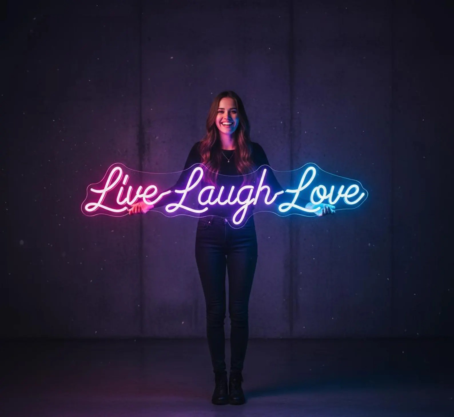 Personalized LED Neon Sign Custom Home Business Logo Wall Light