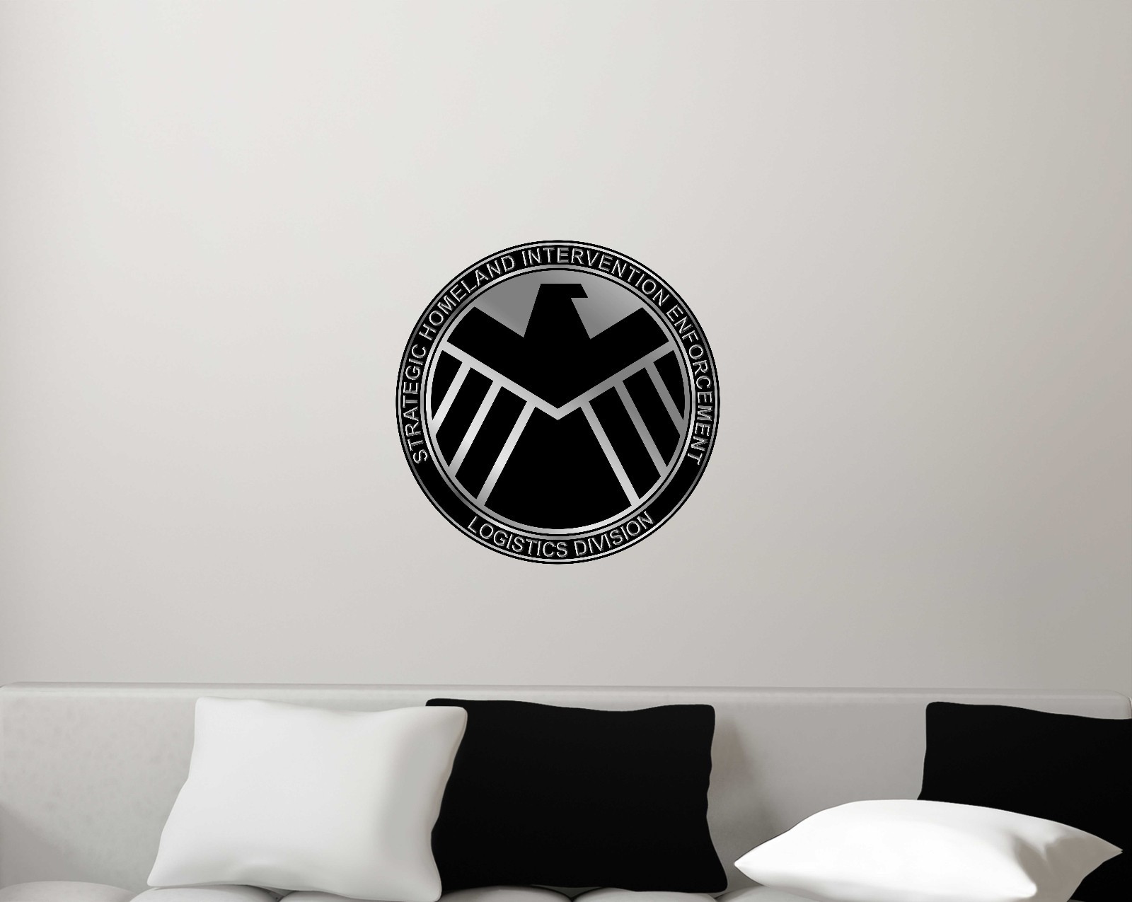 Marvel&rsquo;s Agents of S.H.I.E.L.D. Shield Symbol TV Movies Gift Decal Repositionabl