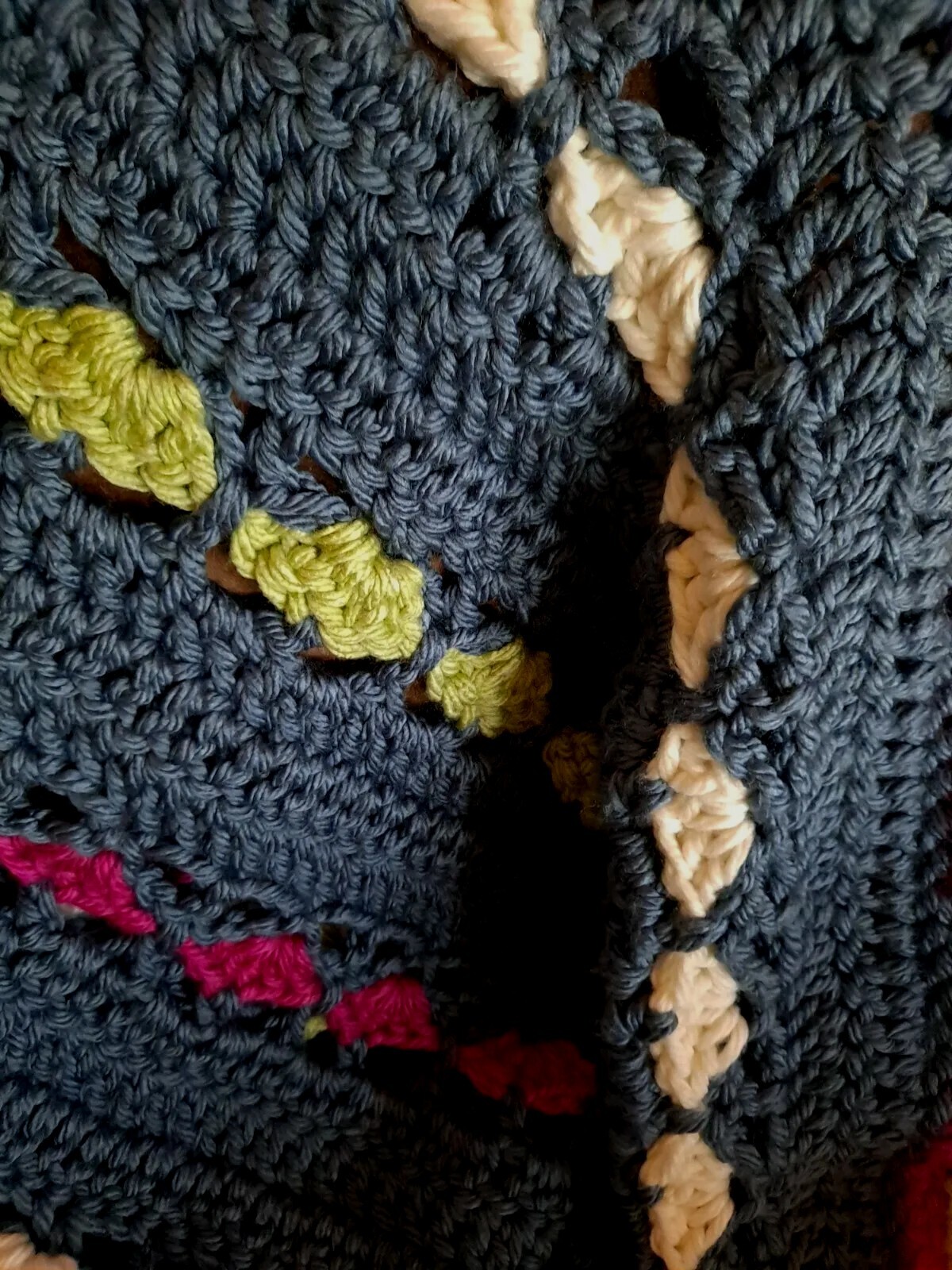 New | Soft | Chunky and Colorful | 26 x 30 Crochet Lapghan Throw | Easy Care