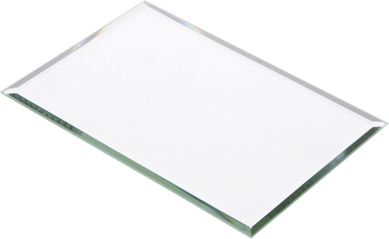 4&Prime; x 6&Prime; Rectangle, 3mm Thick Beveled Glass Mirror
