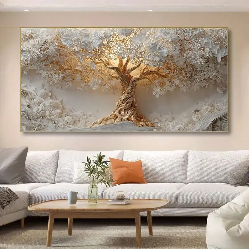 Abstract Tree of Life Canvas Painting Canvas Wall Art Home Decor Posters Prints