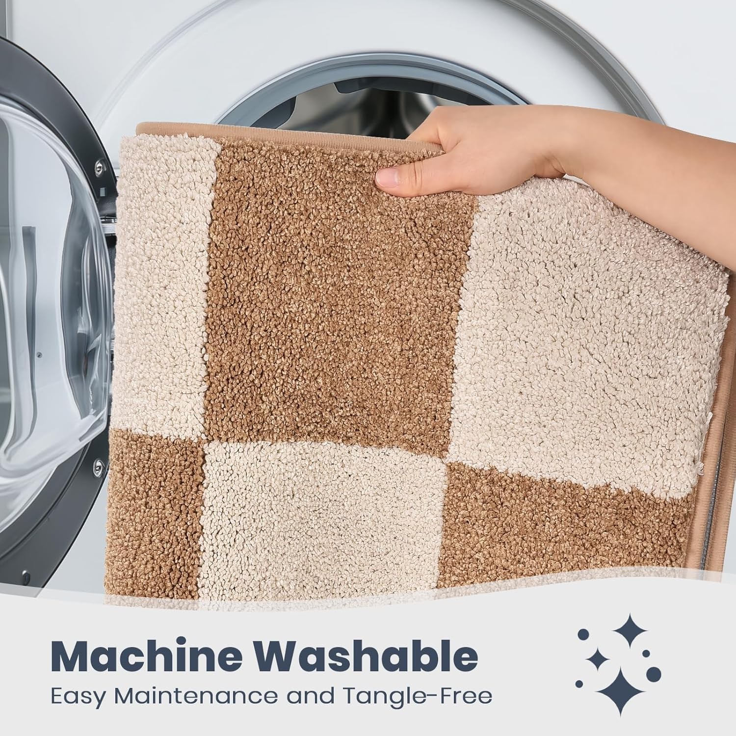 Bathroom Rug Non-Slip Machine Washable 24&Prime; x 36&Prime;, Super Absorbent and Quick-Dry