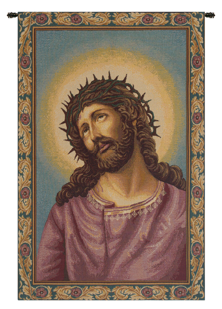 Christ&rsquo;s Thorns Coronation Religious Wall Art Italian Tapestry Wall Hanging