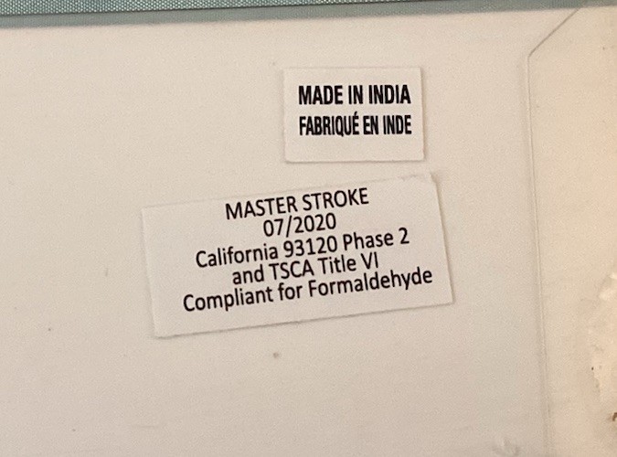 3 Hand Crafted 3” Square Picture Frames Holds 2 3/8” Square Photo Made in India