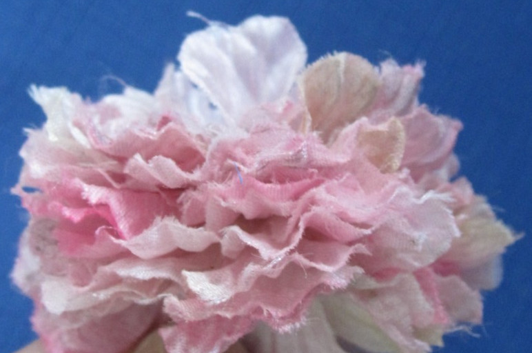 #5 Lot-50 Small/Medium Layers Used Silk Flower Petals 1-3&Prime; Brads Multiple Colors