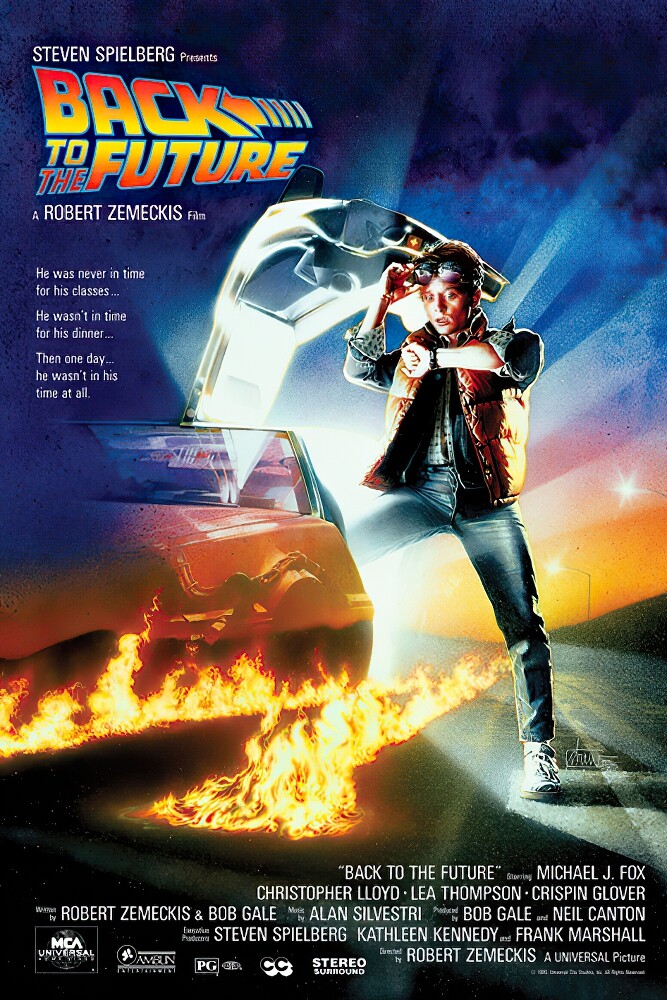 Back To The Future – Movie Poster / Print (Regular Style) (Size: 24&Prime; X 36&Prime;)