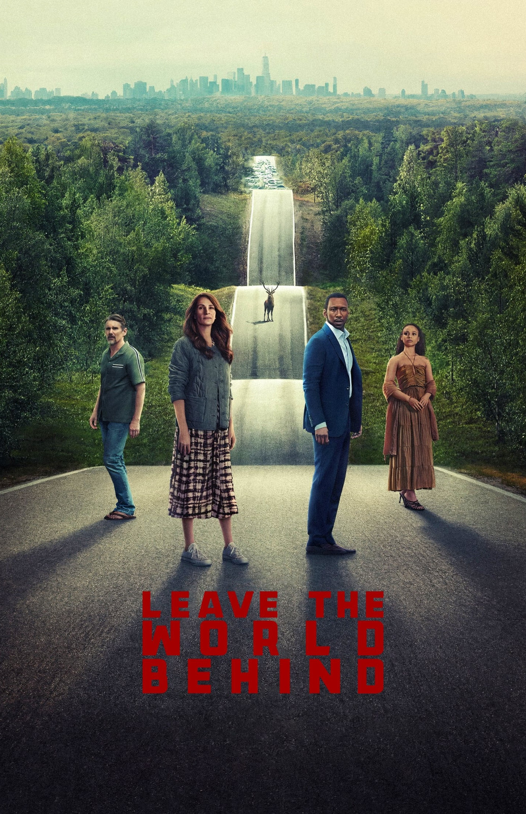 BB2217 Leave the World Behind Film By Sam Esmail 2023 Cast Movie Poster 11×17