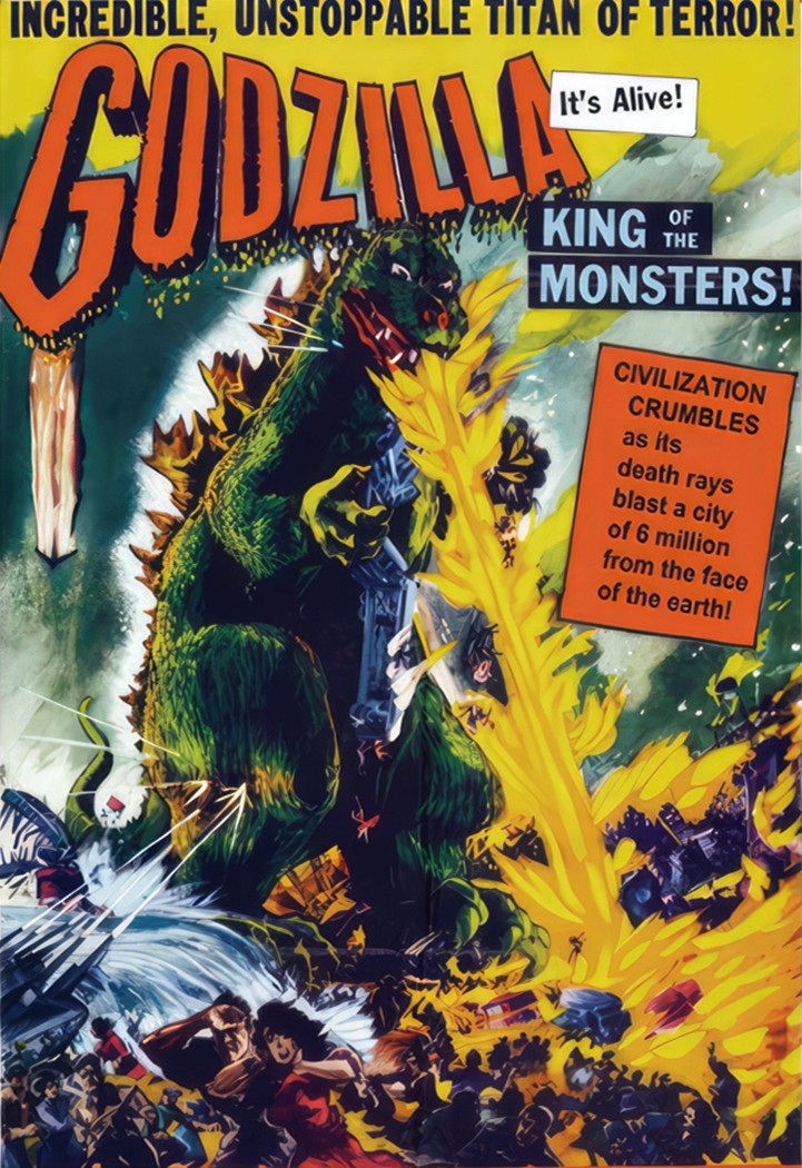 Godzilla – Movie Poster (King Of The Monsters! – Regular Style) (Size: 24 x 36&Prime;)