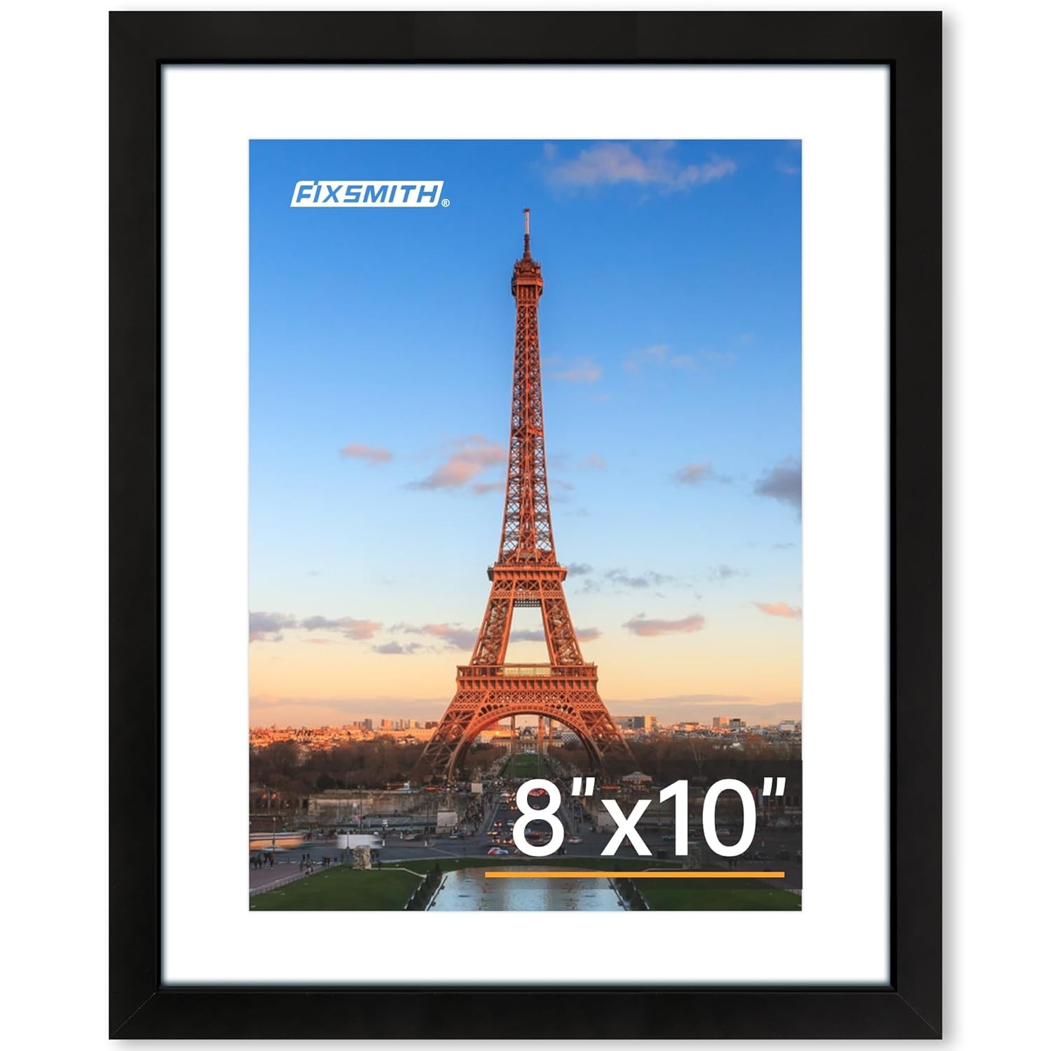 8×10 Plexiglass Picture Frame Display 5×7 Photos HD Frame Set Picture Frame