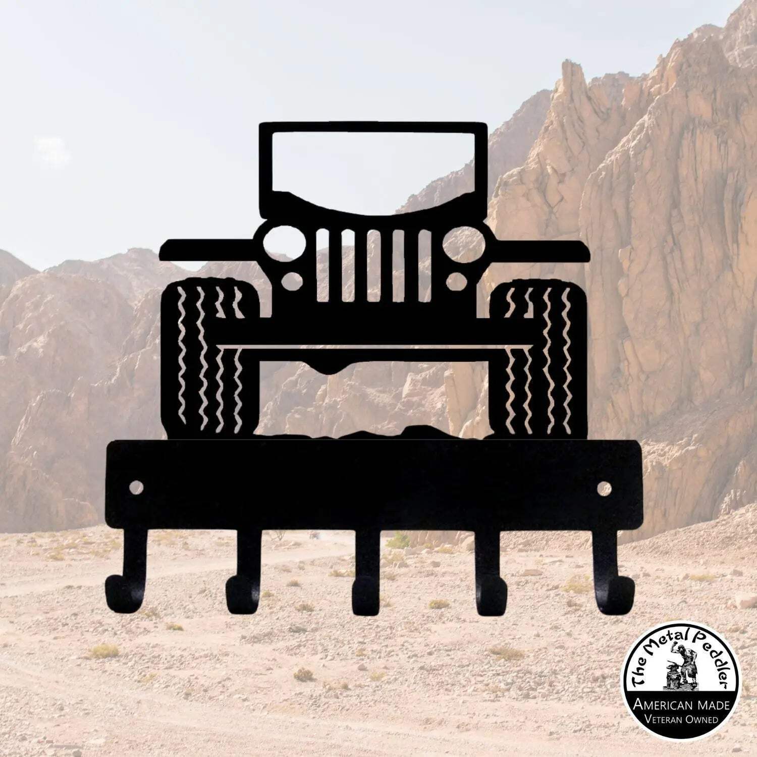 Off-Road Key Holder for Jeeps – Limited Time Sale 5 Hooks