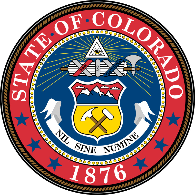 Colorado State Seal Denver Centennial USA POSTER PICTURE PHOTO PRINT
