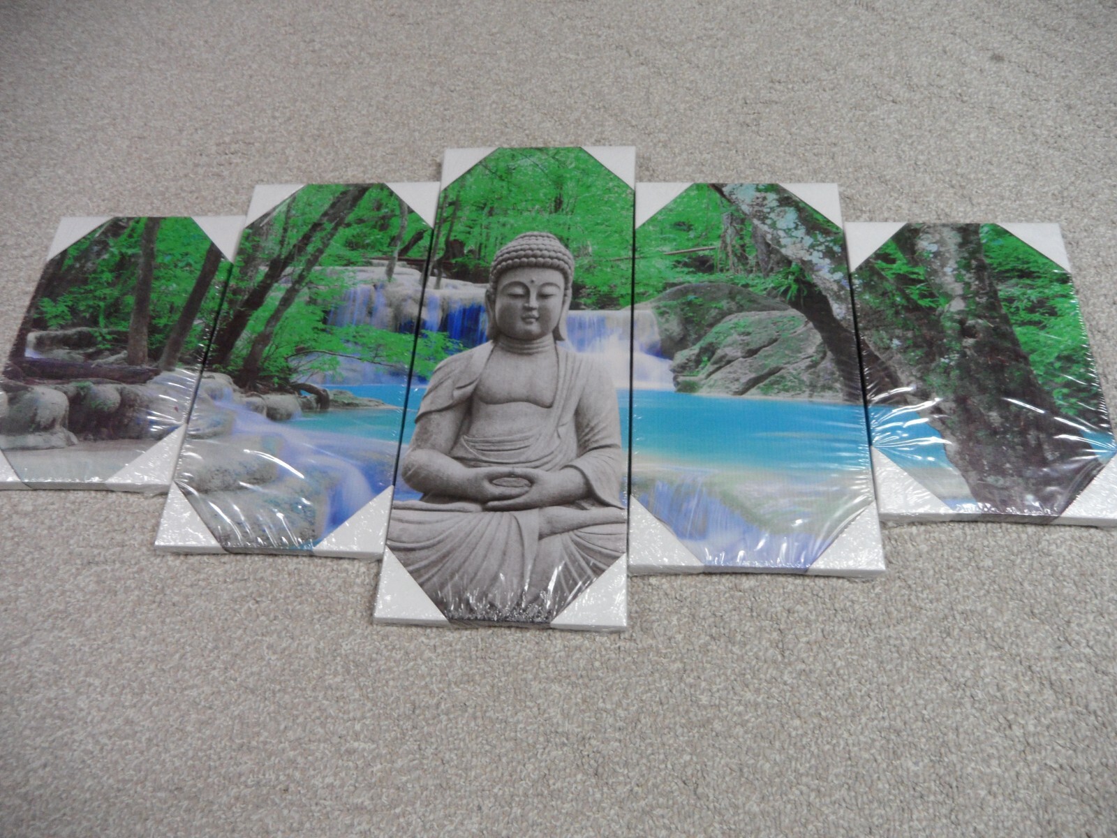 Yoga, Zen Meditation Wall Art Picture Motivational Exercise Gym Workout Room