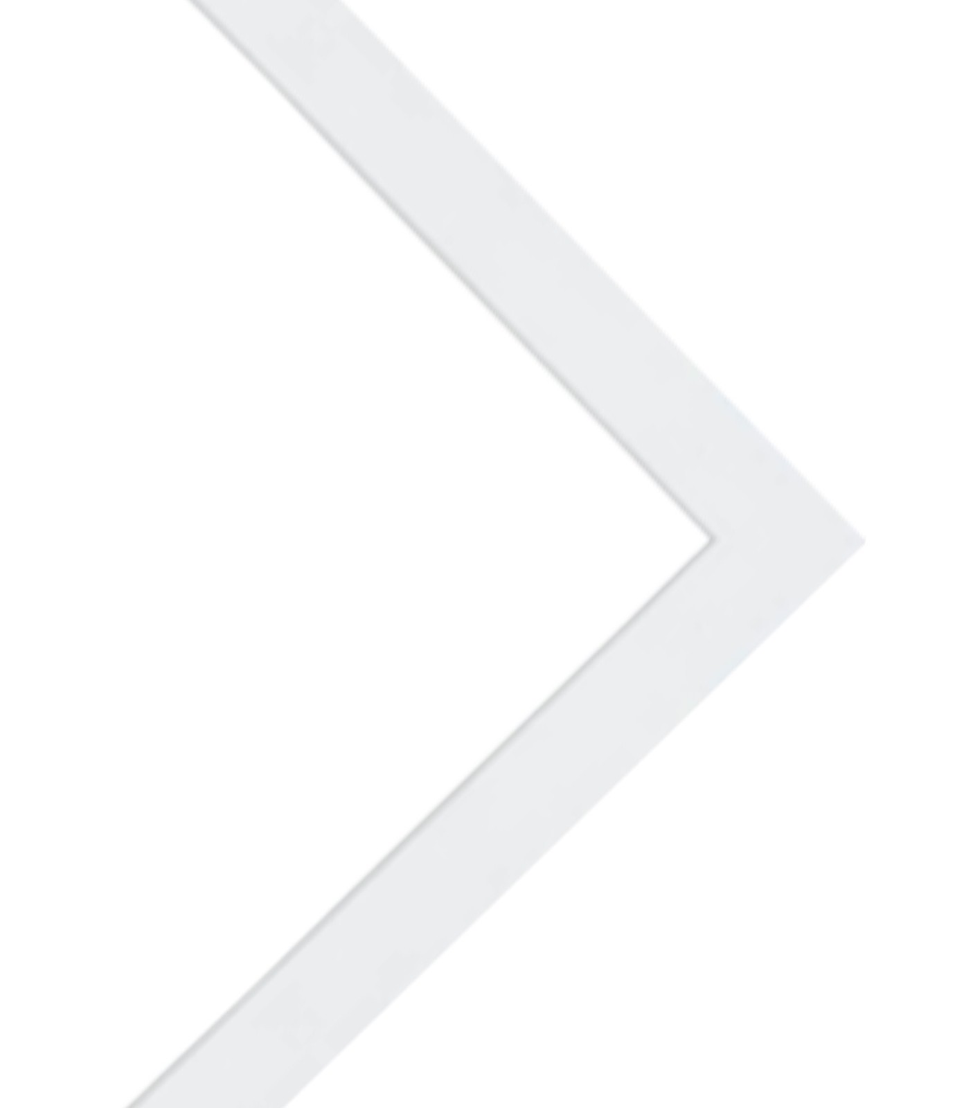 26×43 Frame White Wood Picture Photo Frame with UV Acrylic and Acid Free Backing
