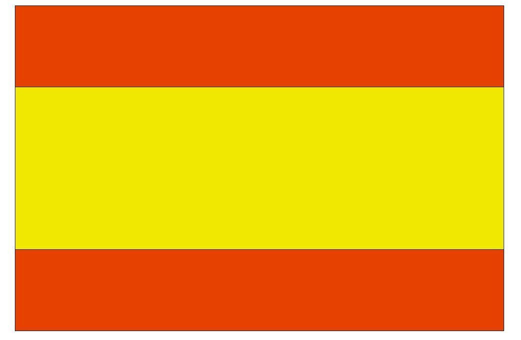Spain International Flag Sticker Decal F478