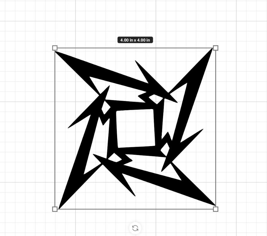 Metallica Logo 4&Prime; Wide Diecut Custom Vinyl Decal Sticker, Vintage!