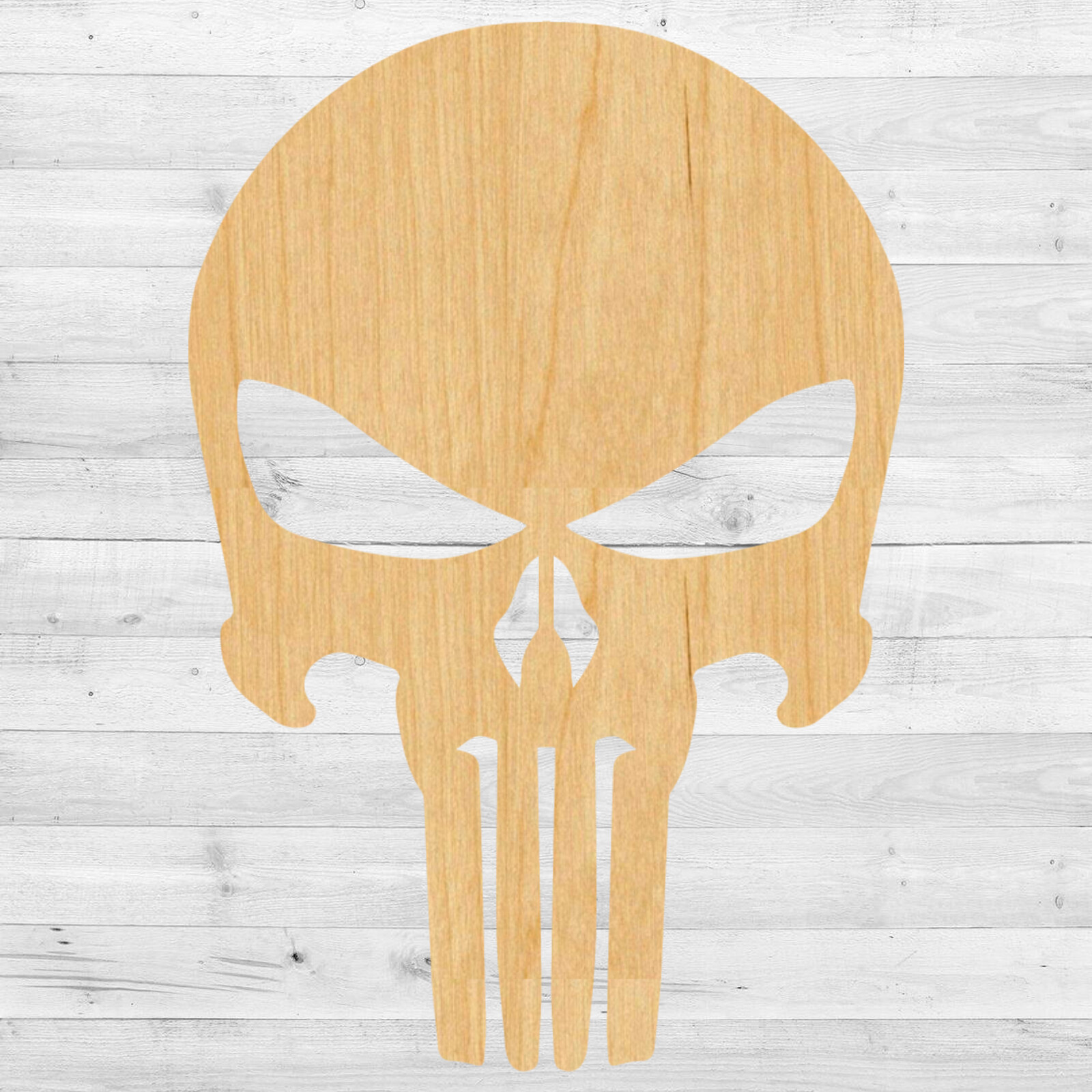Punisher Mask cut out, Wood plaque sign,wood Crafts,Craft supply, home decor