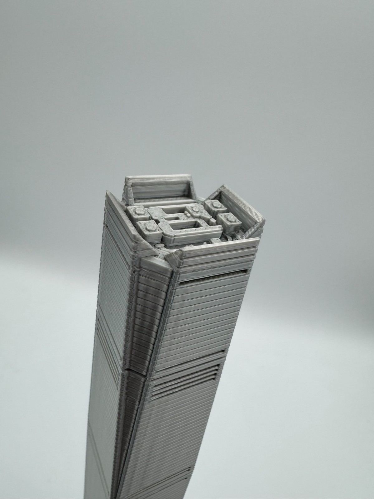 International Commerce Center Model- 3D Printed