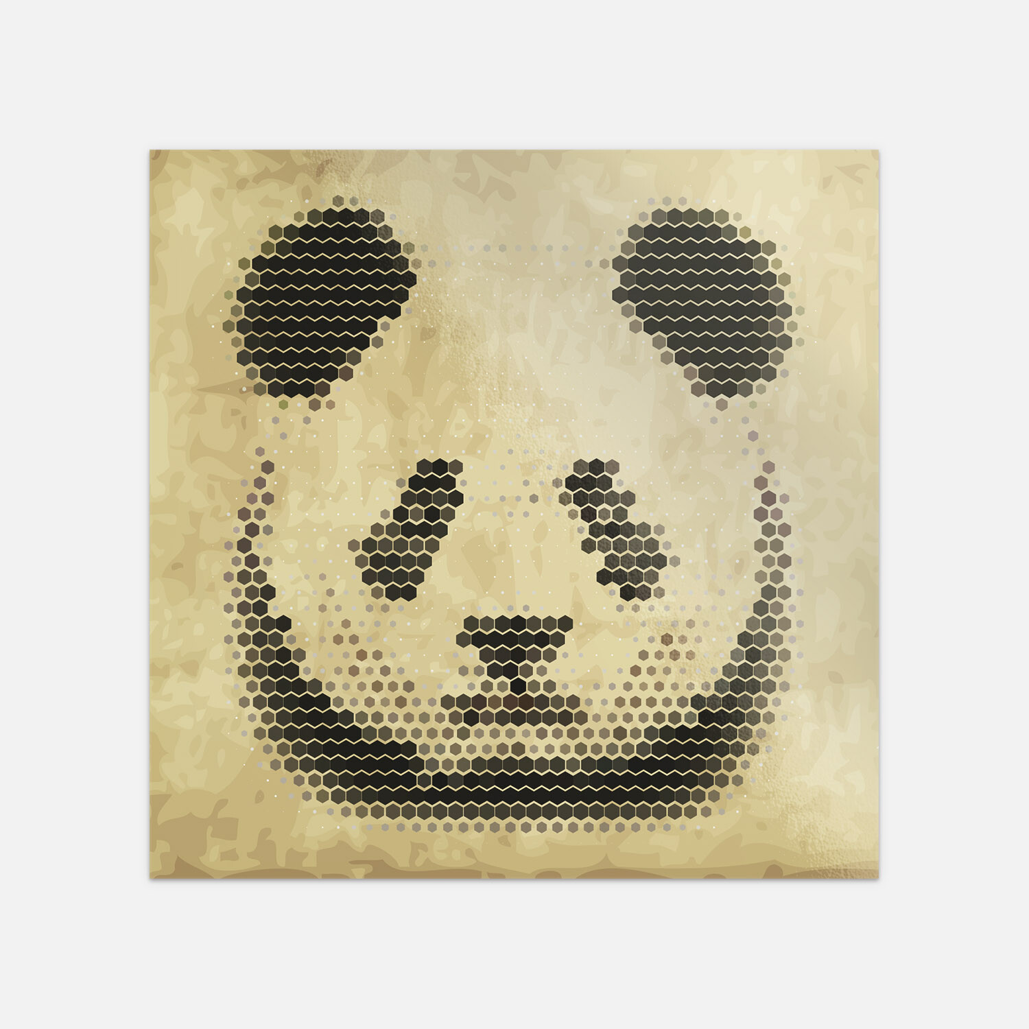 Panda Animal Polygonal Vinyl Vinyl Sticker Decal