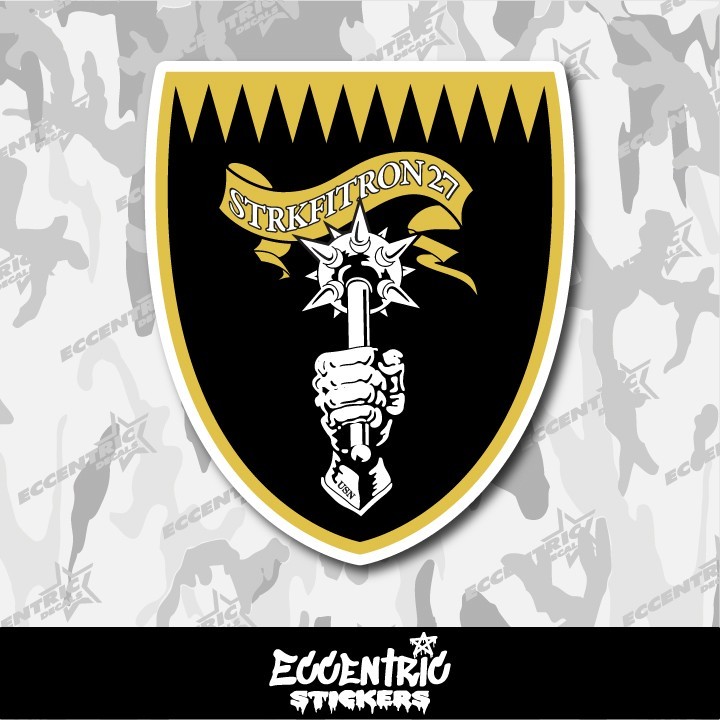 US Navy Strike Fighter Squadron 27 (VFA-27) Vinyl Sticker