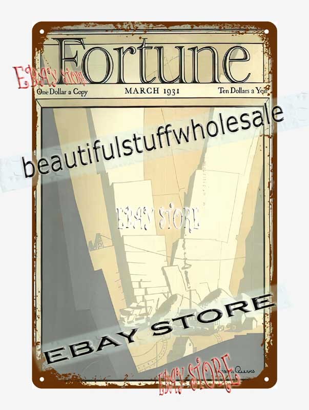 1931 Business Magazine transport industry art Tin Sign coolest garage ideas