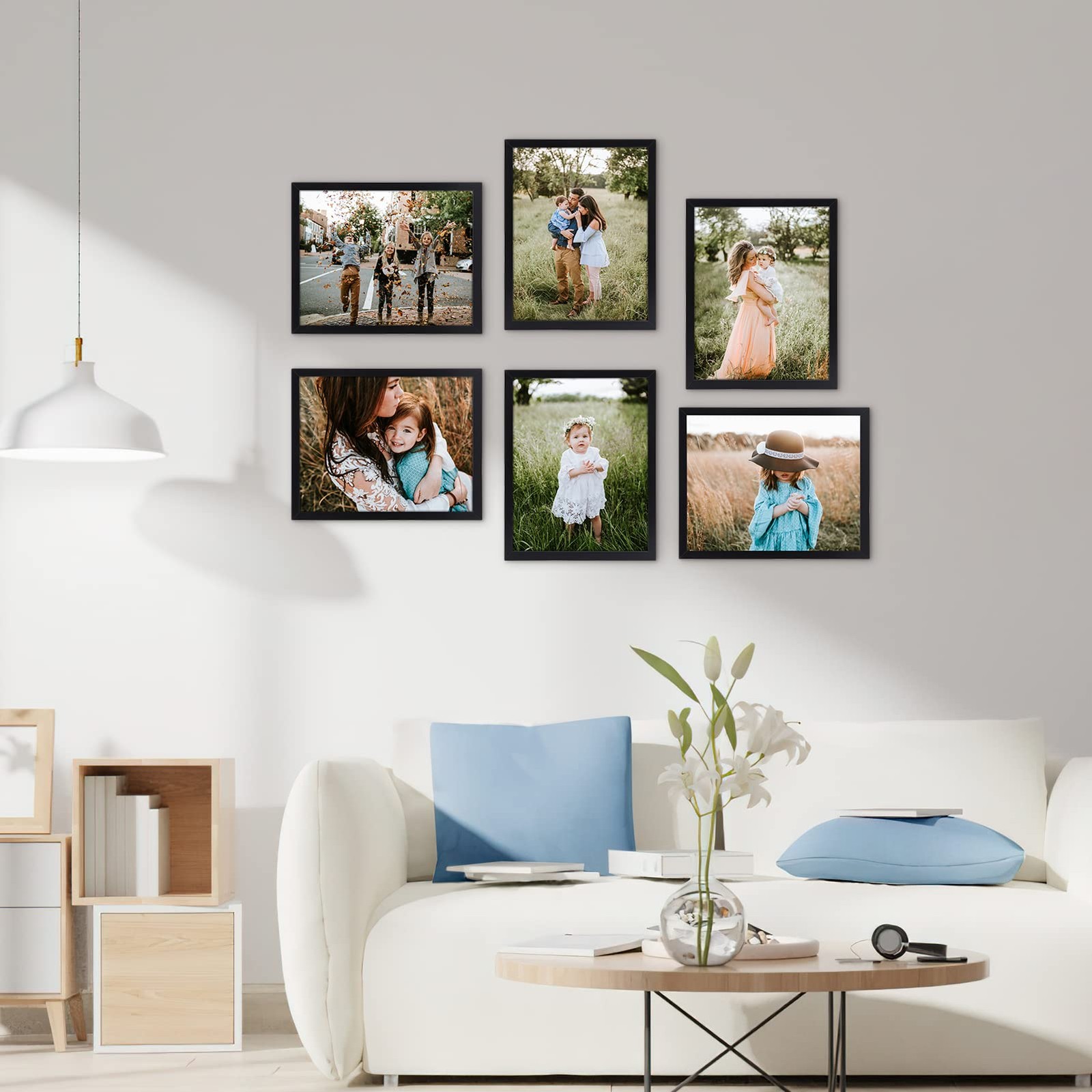 WIFTREY Black 8×10 Picture Frame Set of 18, Multi Photo Frames 8 by 10 Bulk f…