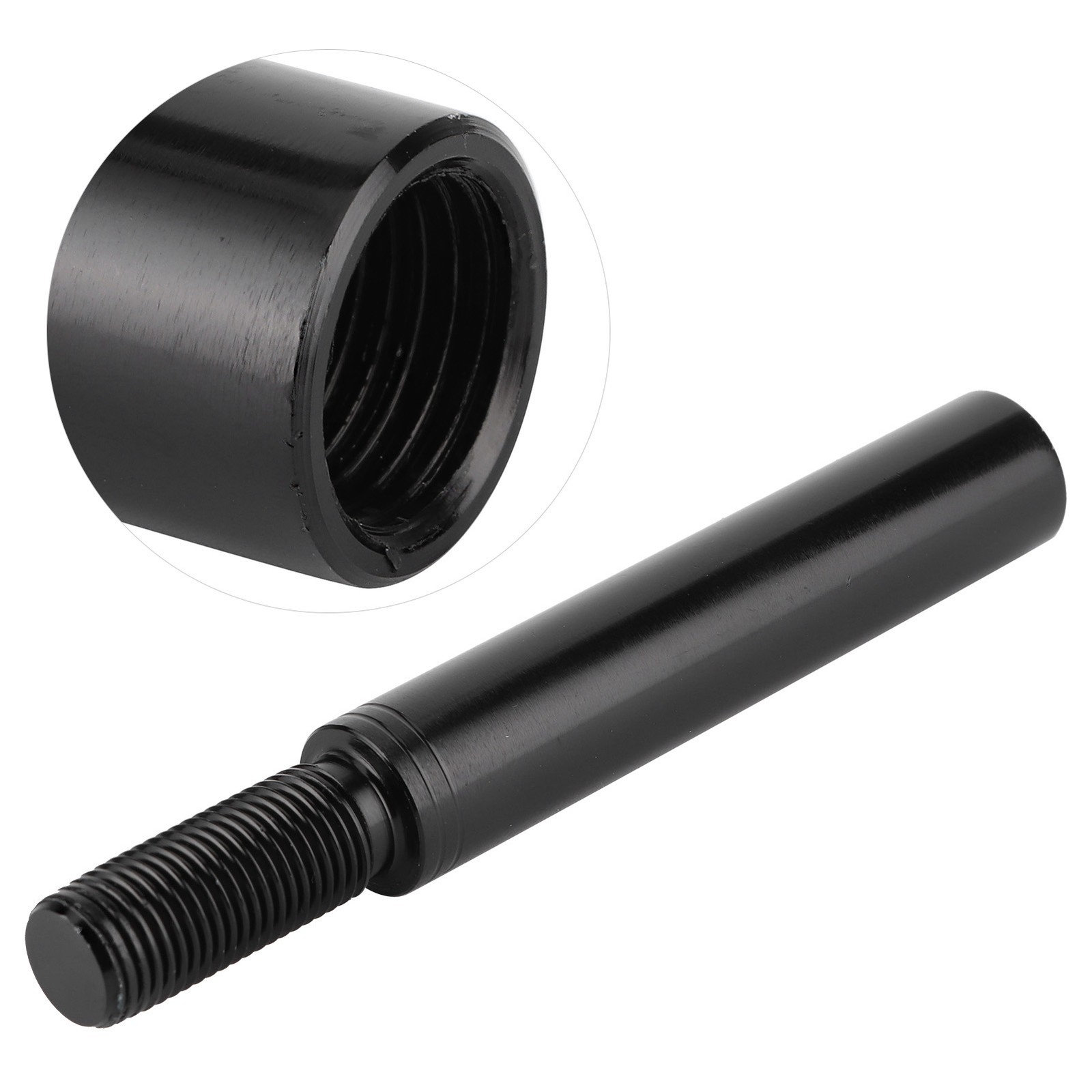 3in Shift Knob Extender Black Aluminum Gear Shifter Extension For Must NZJH