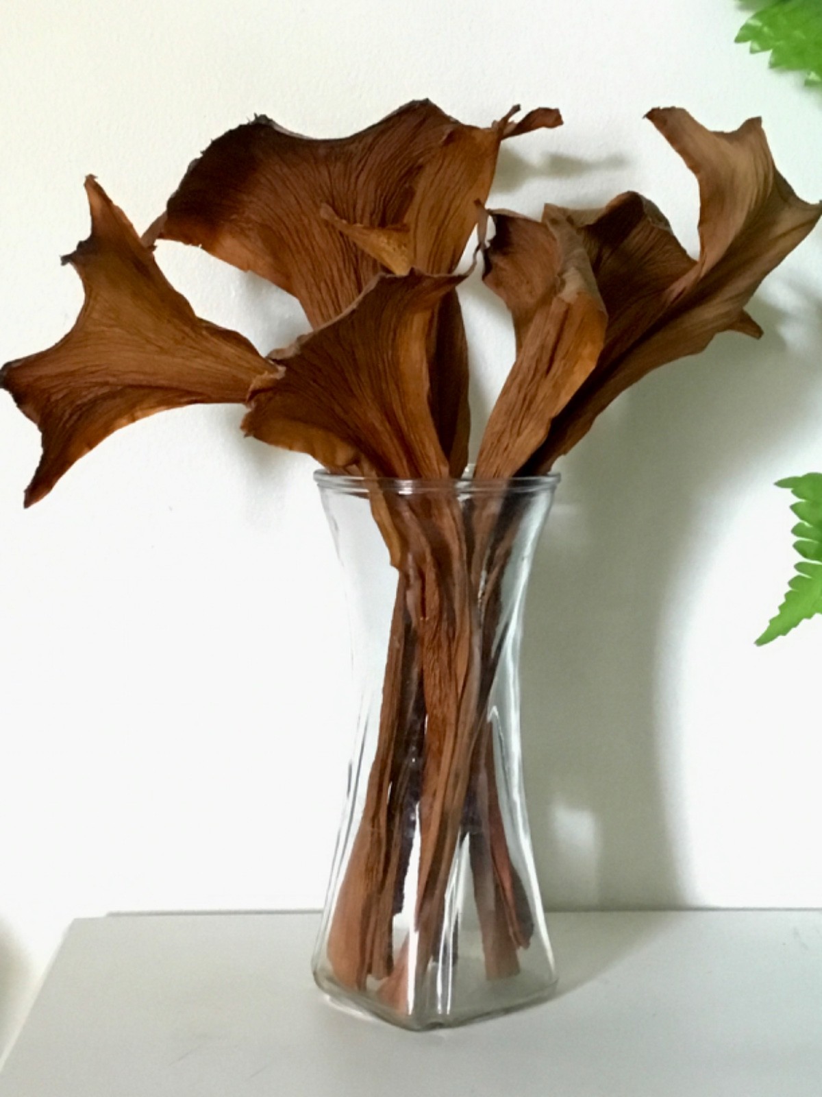 Fall Floral Arrangement Dried Decor 10pc