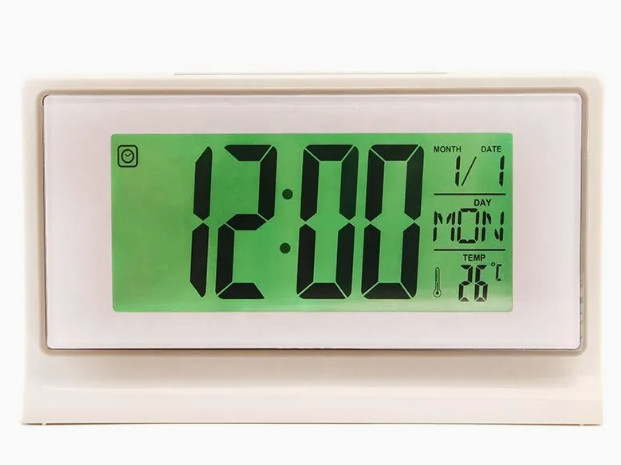 Digital LCD Voice Control Clock DS-3601