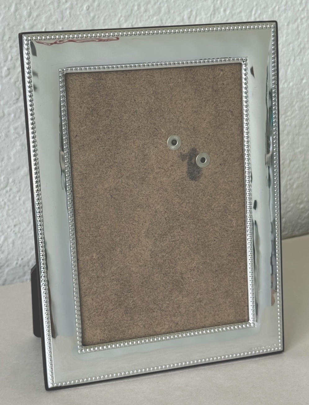 Sterling Silver Picture Frame 5×7” Beltrami Gioelli Made In Italy .999