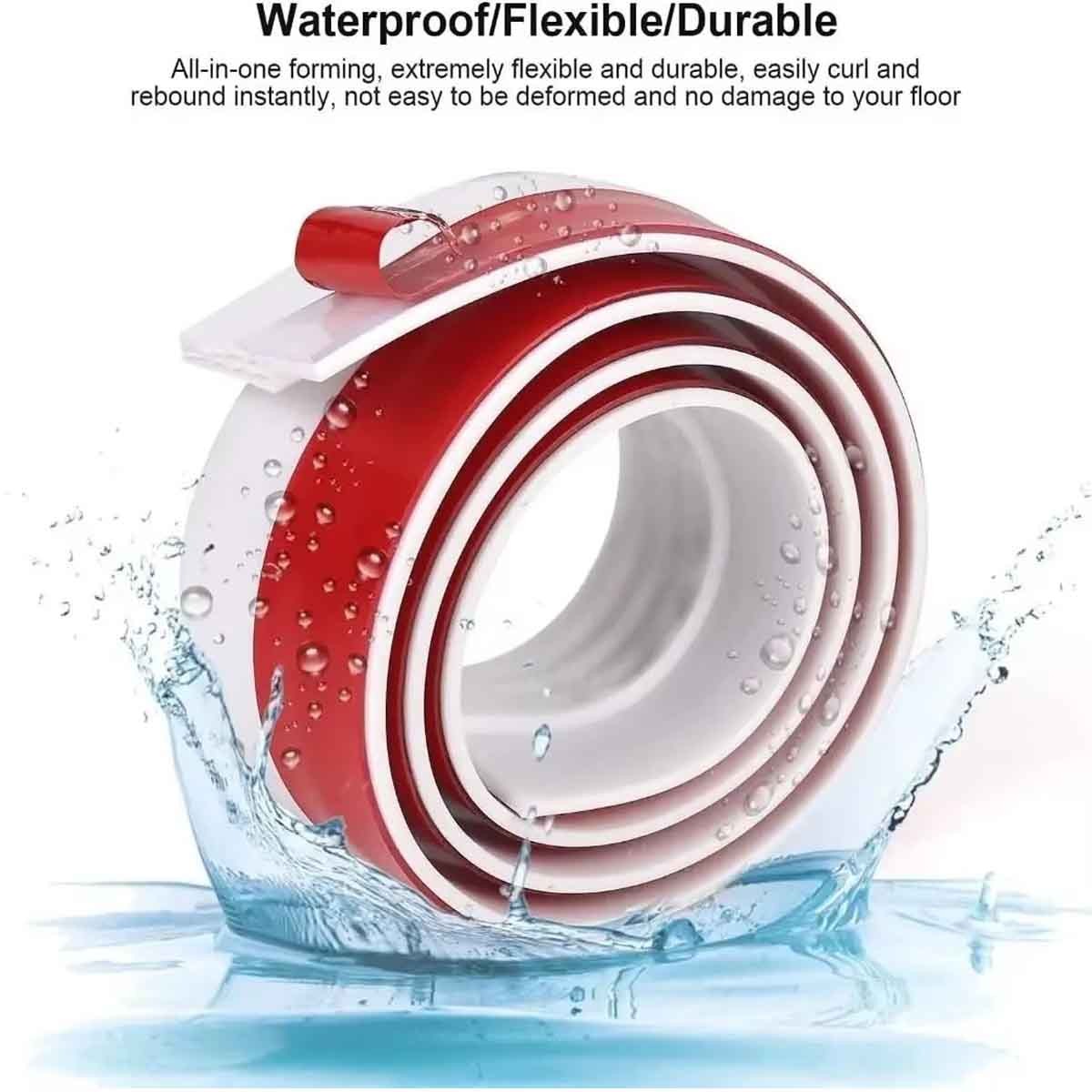 Under Door Sweep Weather Stripping Door Draft Stopper Blocker Strong Adhesive