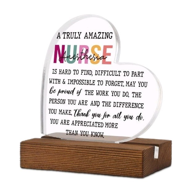 Nurse Gifts Acrylic Sign, Nursing Gifts Appreciation Gifts for Registered Nurse
