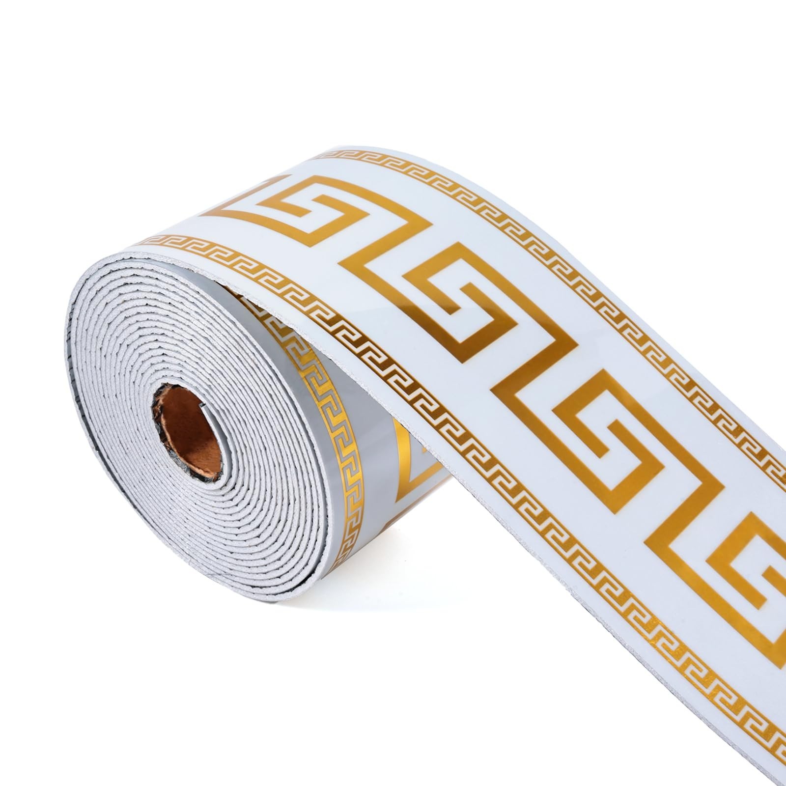 Peel and Stick Wallpaper Borders, Self-Adhesive Waterproof PVC Foam Wall Base…
