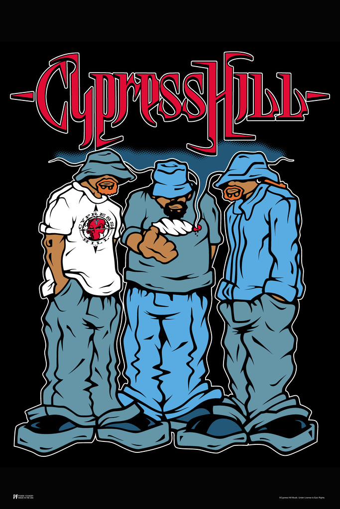 Cypress Hill Retro Music Cool Wall Art Print Poster 12×18