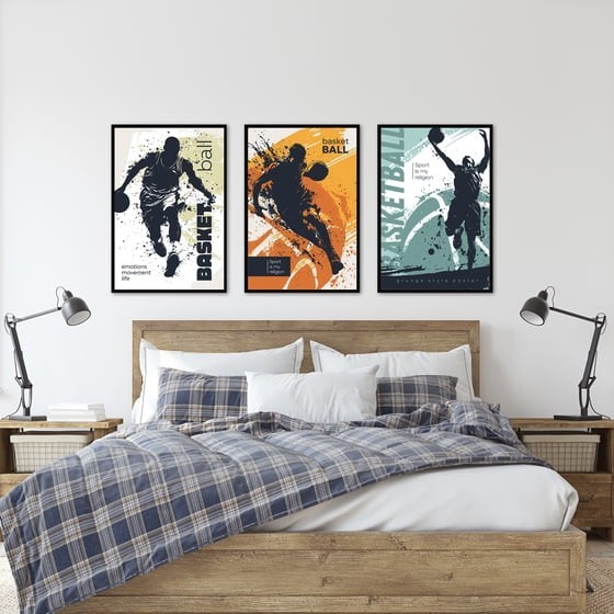 Mainstays 24×36 Black Wall Photo Frame Flat Profile Poster Picture Frame