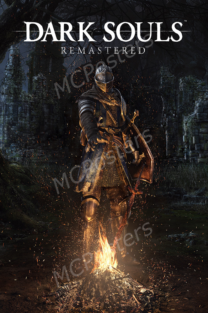 Dark Souls Remastered PS4 XBOX ONE Premium POSTER MADE IN USA – NVG127