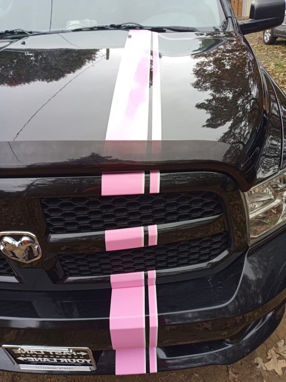 1/4&Prime; Pink Vinyl Pinstriping Tape Stripe Decals & Stickers for Crafting
