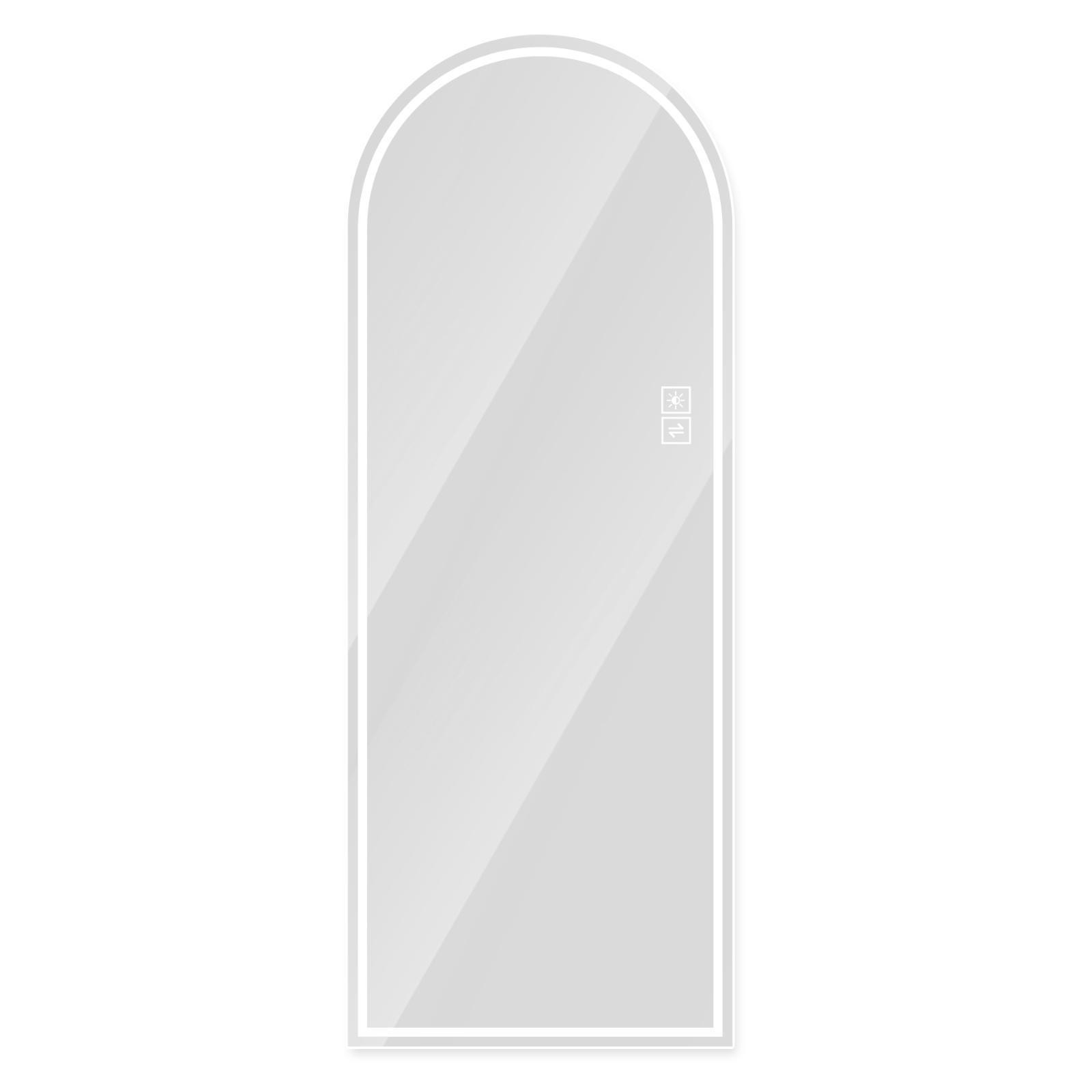 65 X 21 Inch LED Full Length Mirror Brightly Lit Makeup Studio Mirror Modern