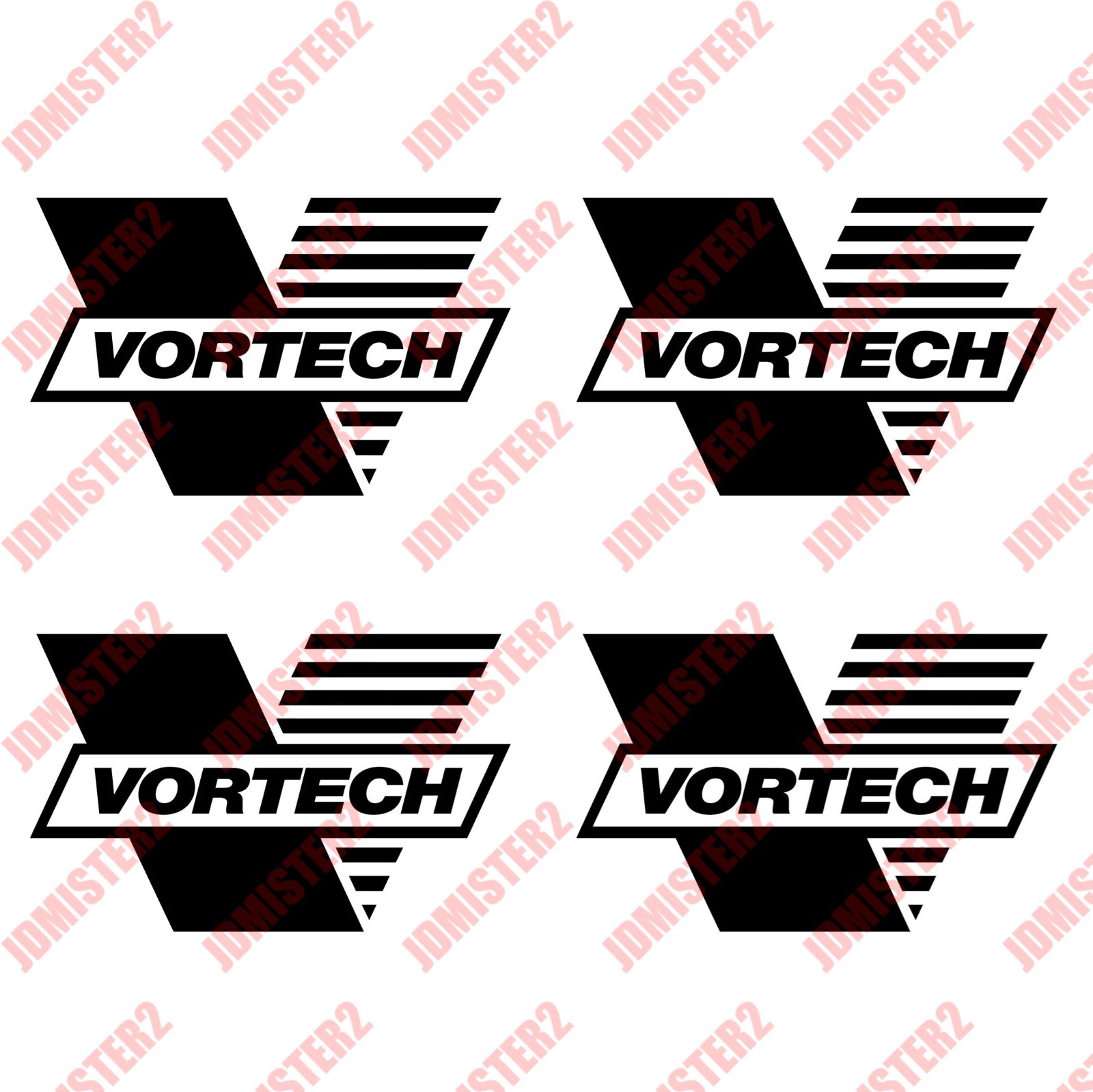 VORTECH Supercharger Decal Vortech Die Cut Vinyl Sticker – Any Size