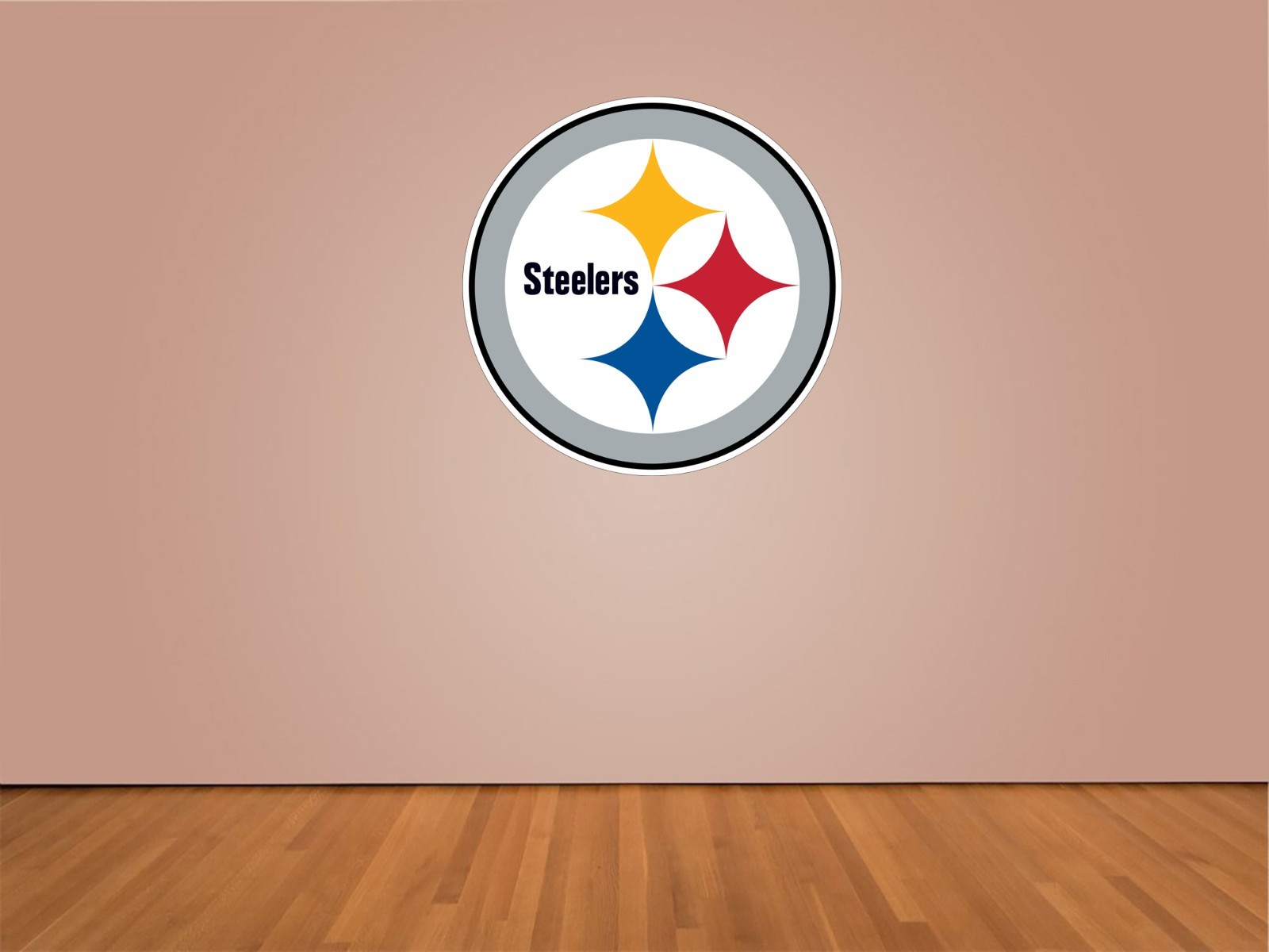 Pittsburgh Steelers Indoor Wall Vinyl Decal Sticker 5&Prime; – 52&Prime;