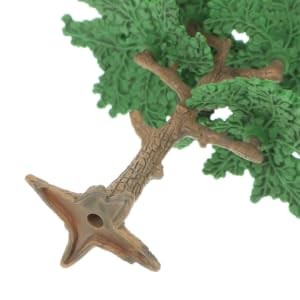 3Pcs Mini Pine Cypress Landscape Model Trees for Diorama Railroad Craft Scenery